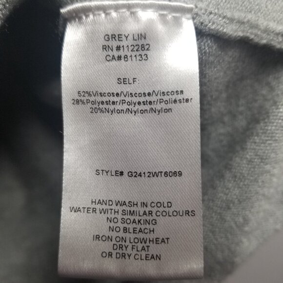 Greylin Paige Heather Gray Soft Knit Tee w/Wide Leg Soft Pant Sz XS - Picture 5 of 9